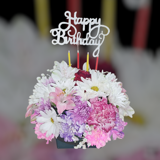 Birthday Bloom Cake